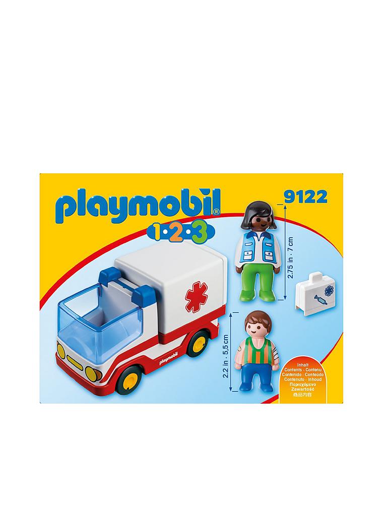 PLAYMOBIL | 1,2,3 Rettungswagen 9122 | keine Farbe