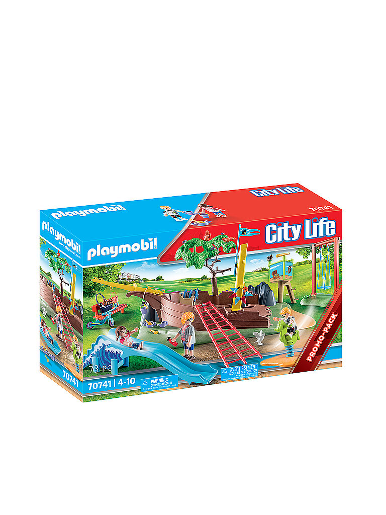 PLAYMOBIL Abenteuerpielplatz mit Schiffswrack 70741