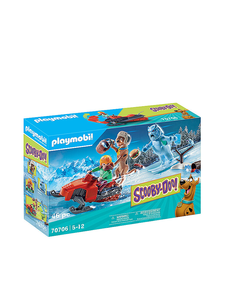 PLAYMOBIL SCOOBY-DOO! Abenteuer mit Snow Ghost 70706