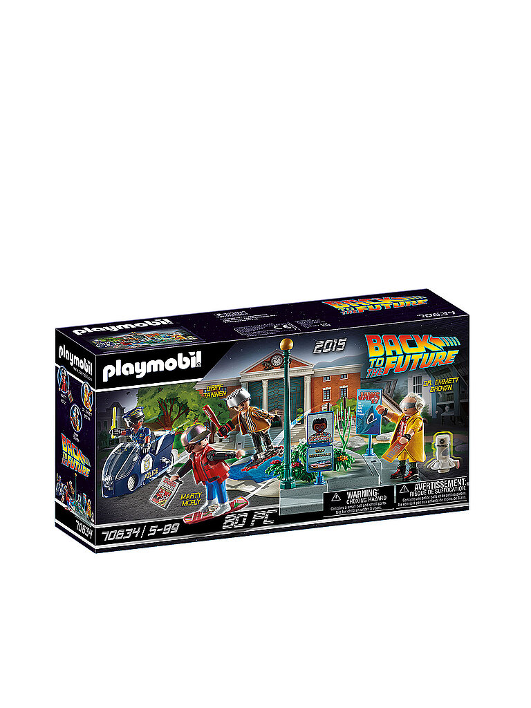 PLAYMOBIL Back to the Future Part II Verfolgung mit Hoverboard 70634
