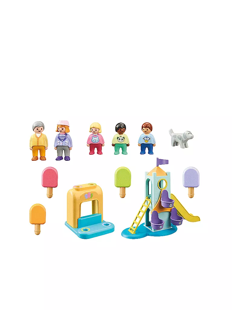 PLAYMOBIL | 1.2.3: Erlebnisturm mit Eisstand | keine Farbe