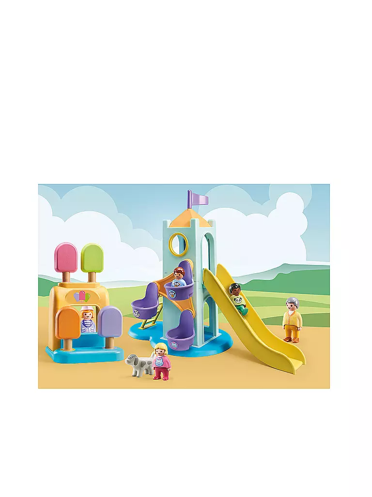 PLAYMOBIL | 1.2.3: Erlebnisturm mit Eisstand | keine Farbe