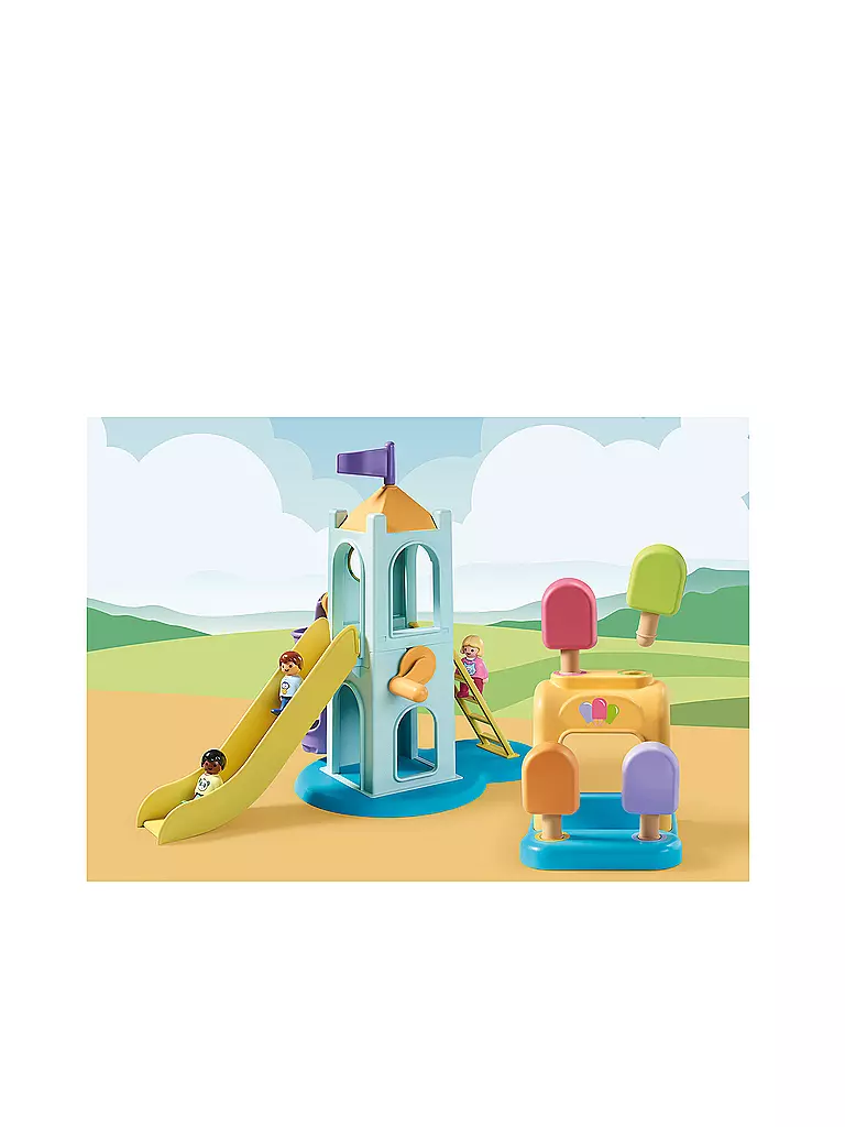 PLAYMOBIL | 1.2.3: Erlebnisturm mit Eisstand | keine Farbe