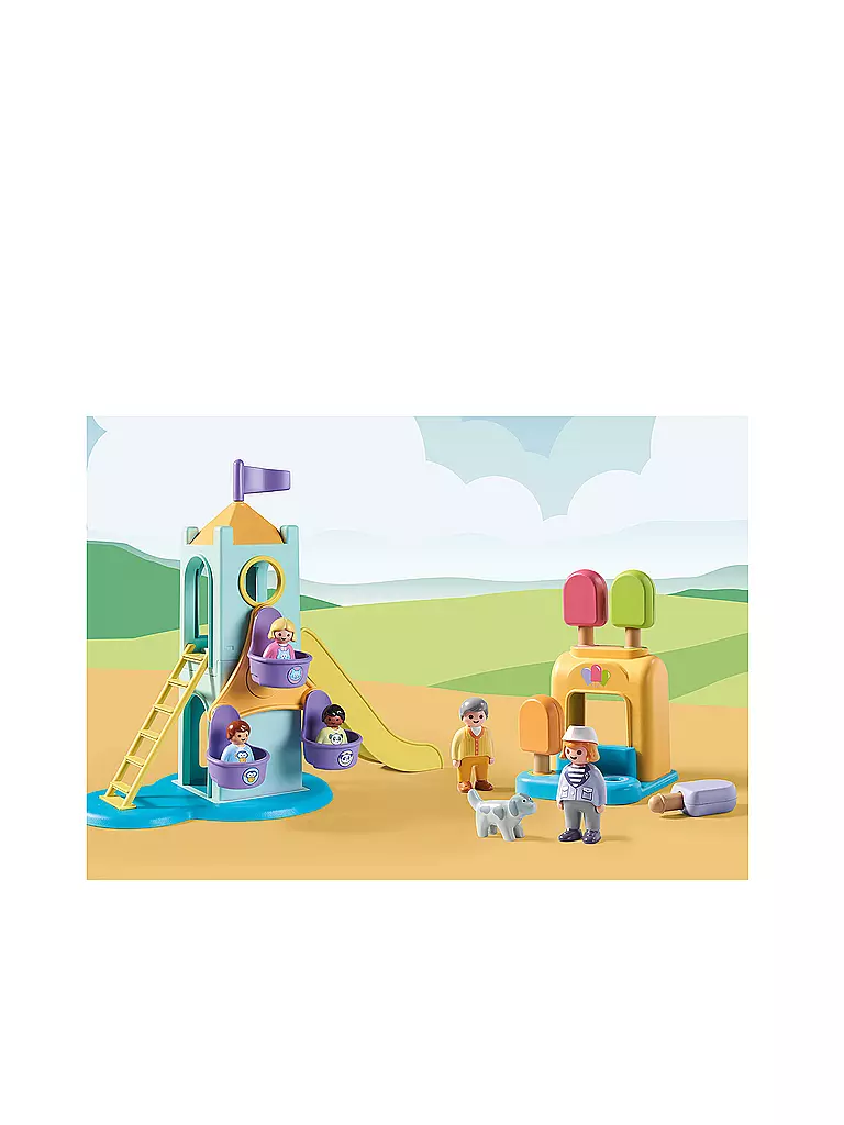 PLAYMOBIL | 1.2.3: Erlebnisturm mit Eisstand | keine Farbe
