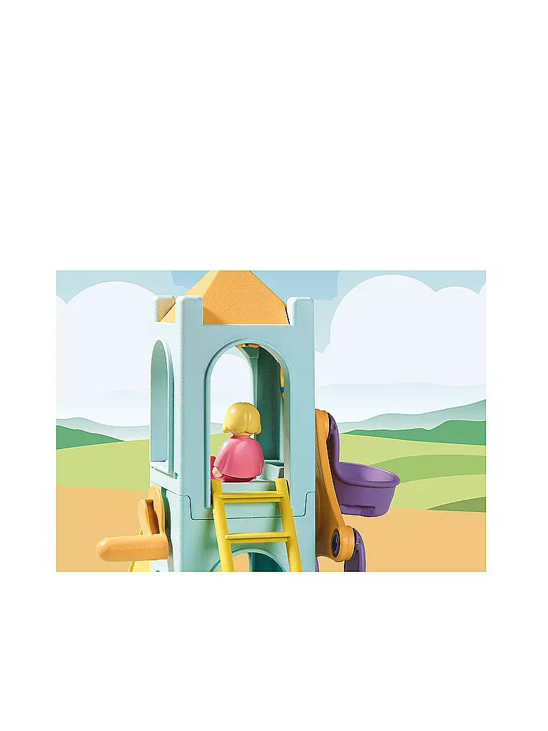 PLAYMOBIL | 1.2.3: Erlebnisturm mit Eisstand | keine Farbe