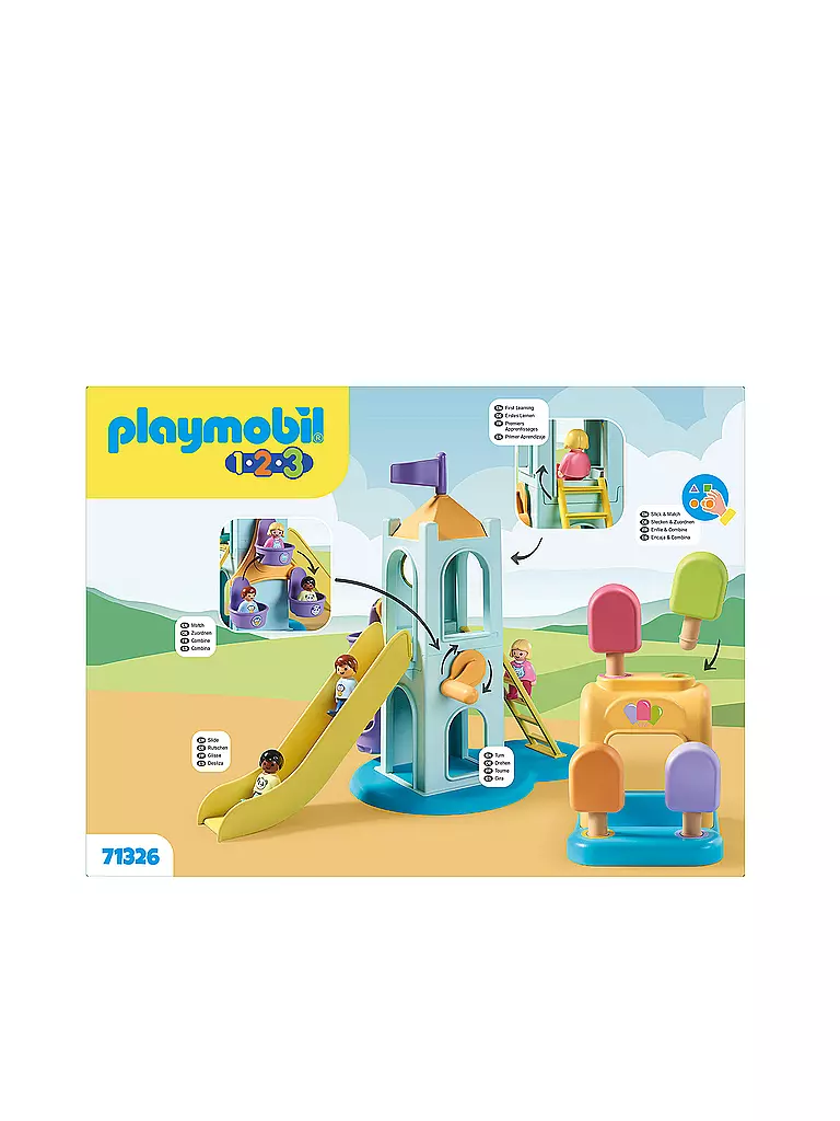 PLAYMOBIL | 1.2.3: Erlebnisturm mit Eisstand | keine Farbe