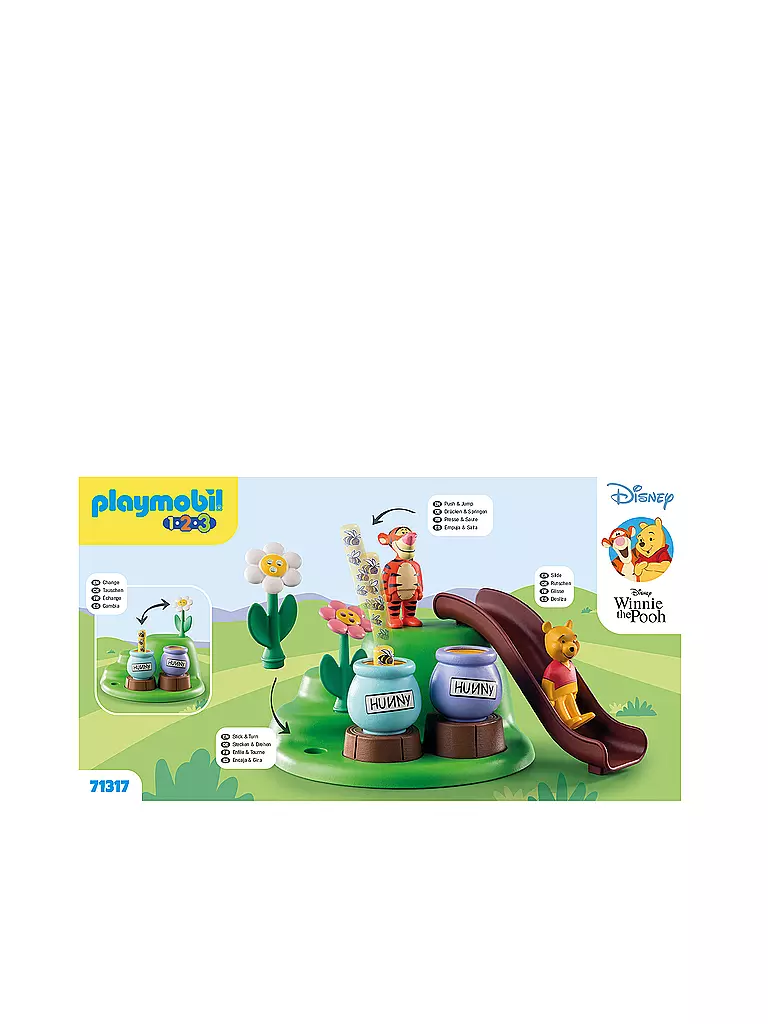 PLAYMOBIL | 1.2.3 & Disney: Winnies & Tiggers Bienengarten | keine Farbe