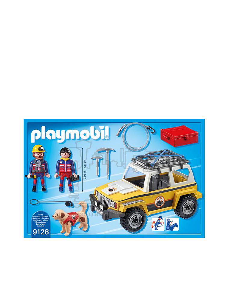 PLAYMOBIL | Action - Bergretter Einsatzfahrzeug 9128 | 