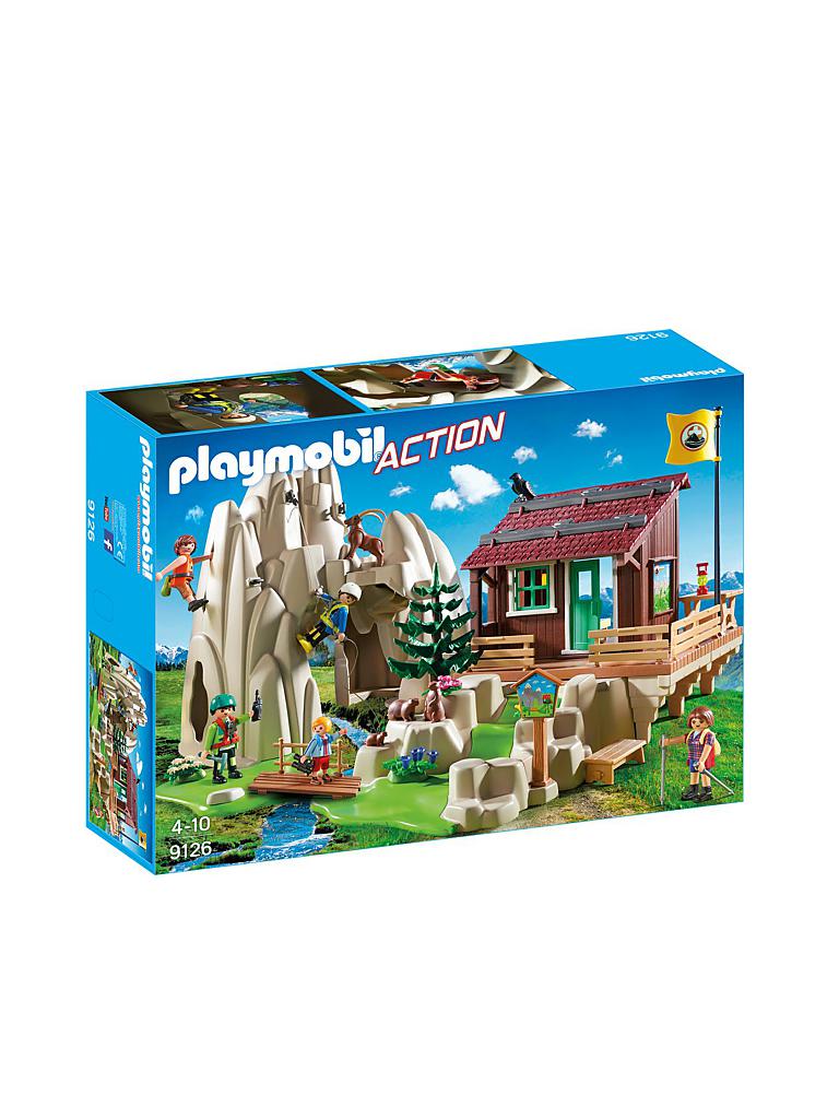 PLAYMOBIL | Action - Kletterfels mit Berghütte 9126 | keine Farbe