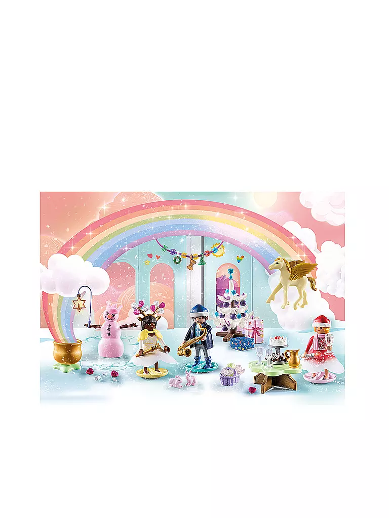 PLAYMOBIL | Adventskalender "Weihnachtsfest unter dem Regenbogen" 71348 | keine Farbe