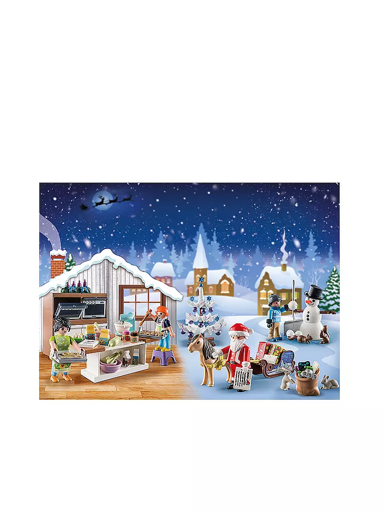 PLAYMOBIL | Adventskalender Weihnachtsbacken 71088 | keine Farbe