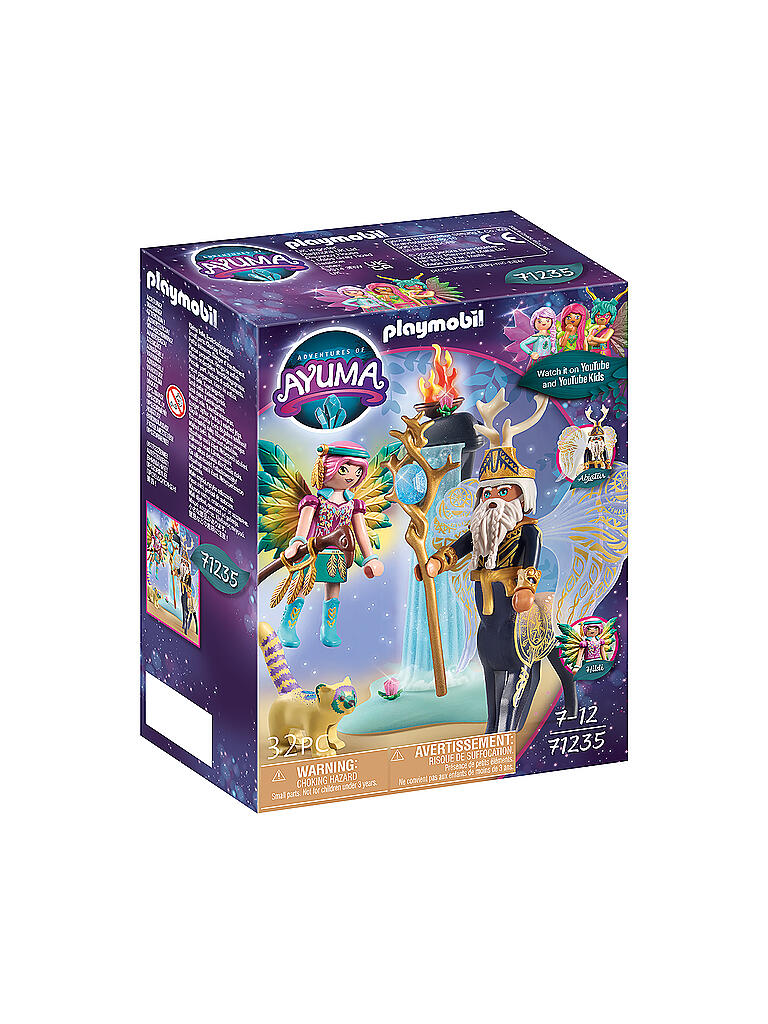 PLAYMOBIL Moon Fairy Mit Seelentier – Magische Feen-Figur Mit Beweglichen Flügeln & Wechselgesicht, Ab 7 Jahren