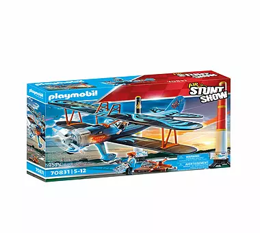 PLAYMOBIL Air Stuntshow Doppeldecker Phönix 70831
