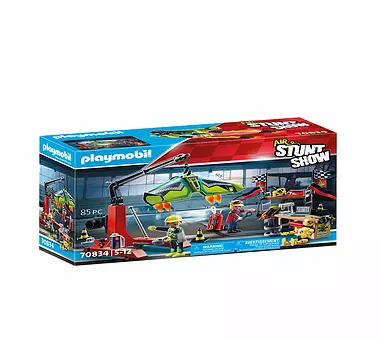 PLAYMOBIL Air Stuntshow Servicestation 70834