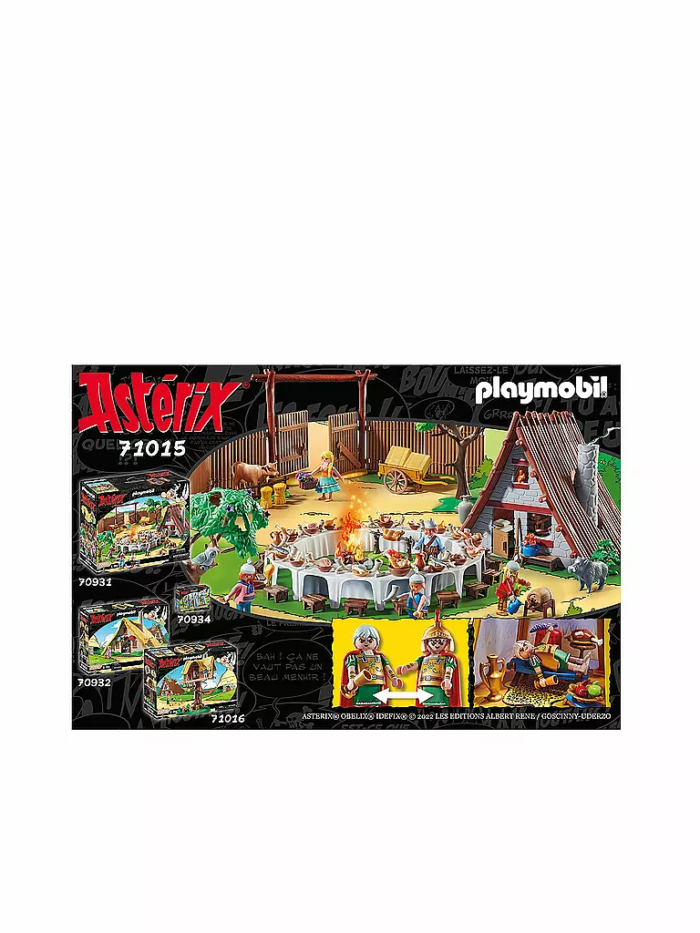 PLAYMOBIL | B1202	Asterix: Anführerzelt mit Generälen 71015 | keine Farbe