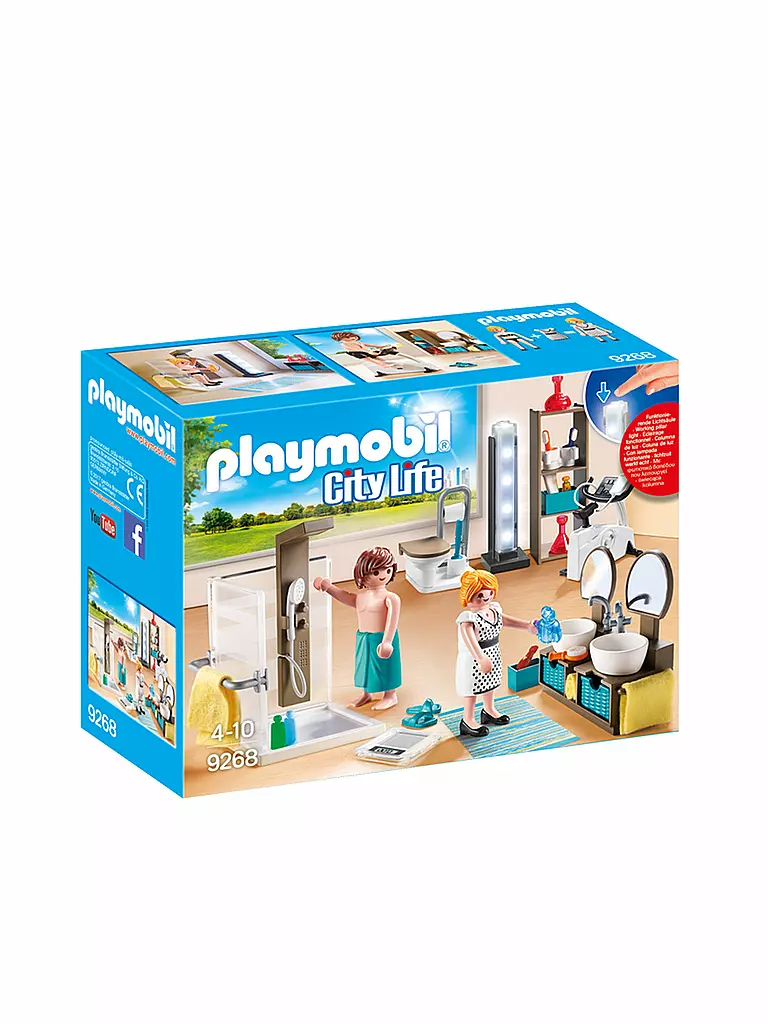 PLAYMOBIL | Badezimmer 9268 | keine Farbe