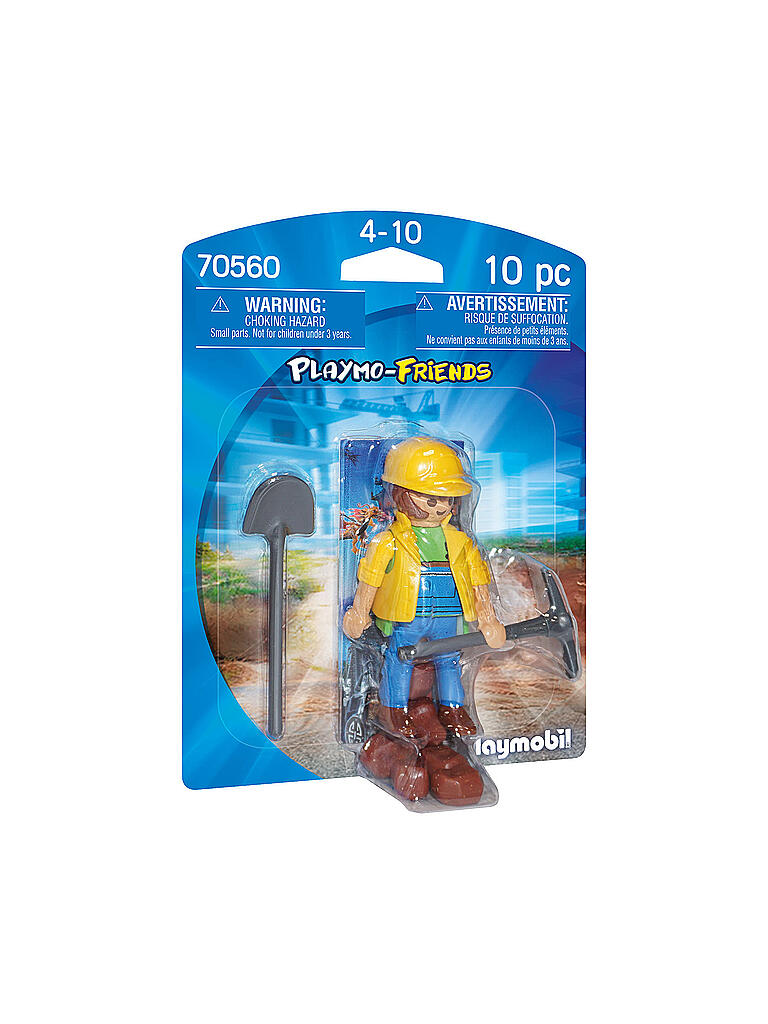 PLAYMOBIL | Bauarbeiter 70560 | keine Farbe