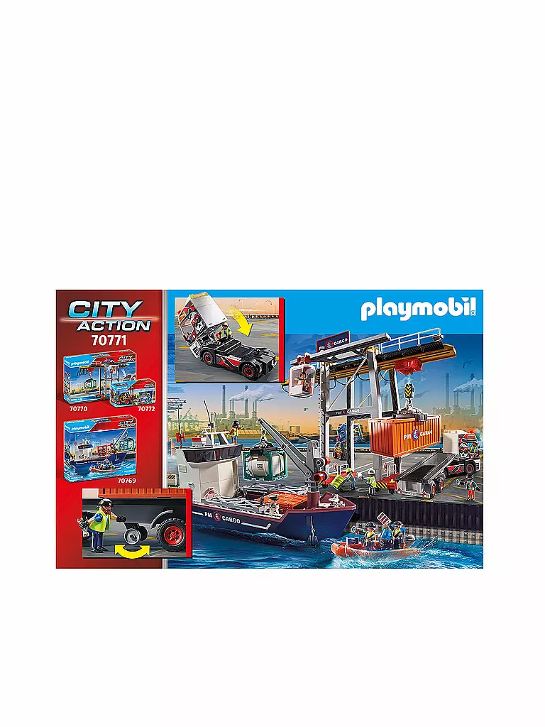 PLAYMOBIL | Cargo - LKW mit Anhänger 70771 | keine Farbe