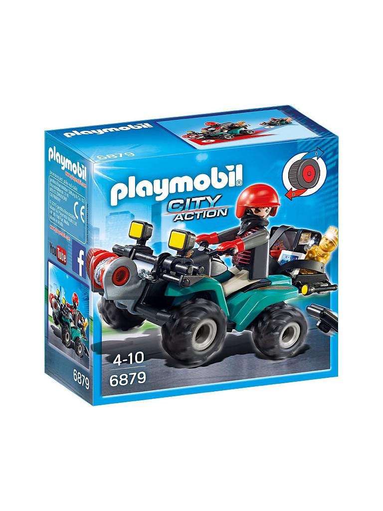 PLAYMOBIL | City Action - Ganoven Quad mit Seilwinde 6879 | keine Farbe