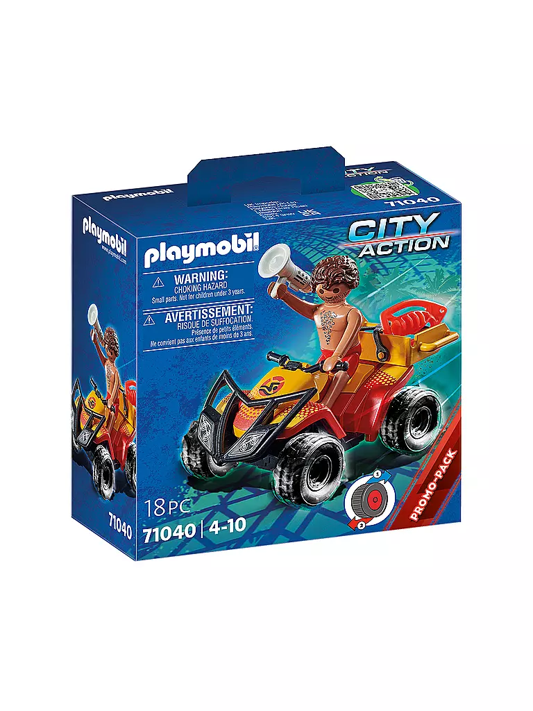 PLAYMOBIL | City Action - Rettungsschwimmer-Quad 71040 | keine Farbe