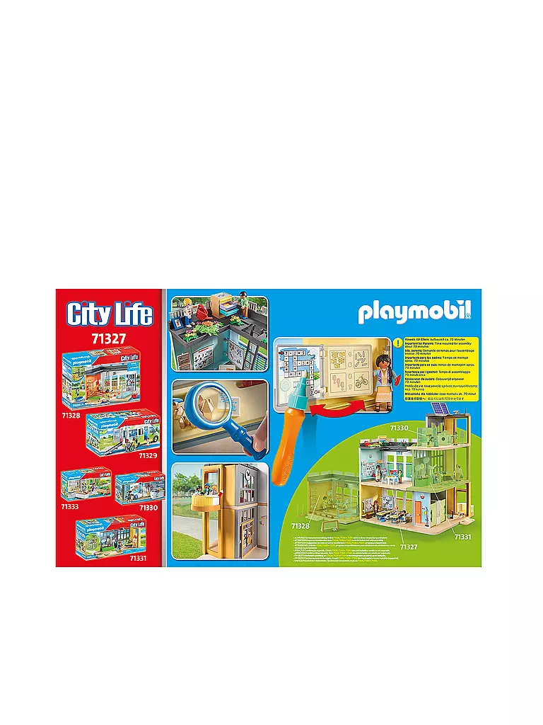 Aus Großer Not Helfen 8 Buchstaben PLAYMOBIL City Life - Große Schule 71327 keine Farbe