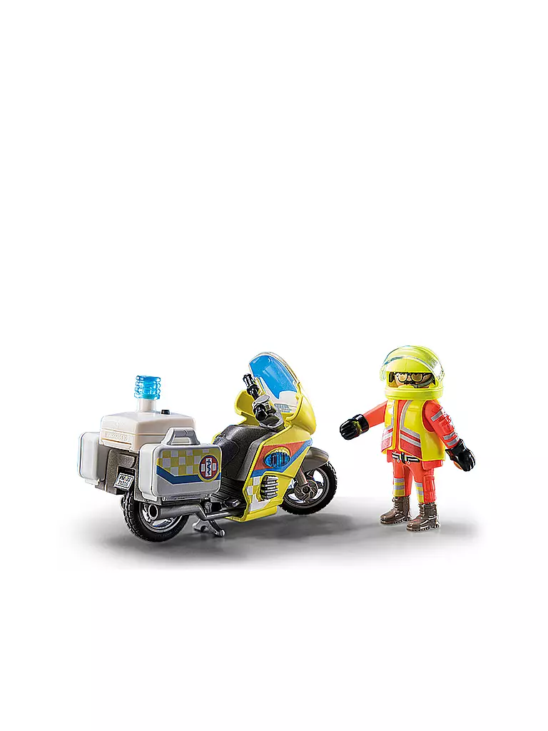 PLAYMOBIL | City Life - Notarzt-Motorrad mit Blinklicht 71205 | keine Farbe