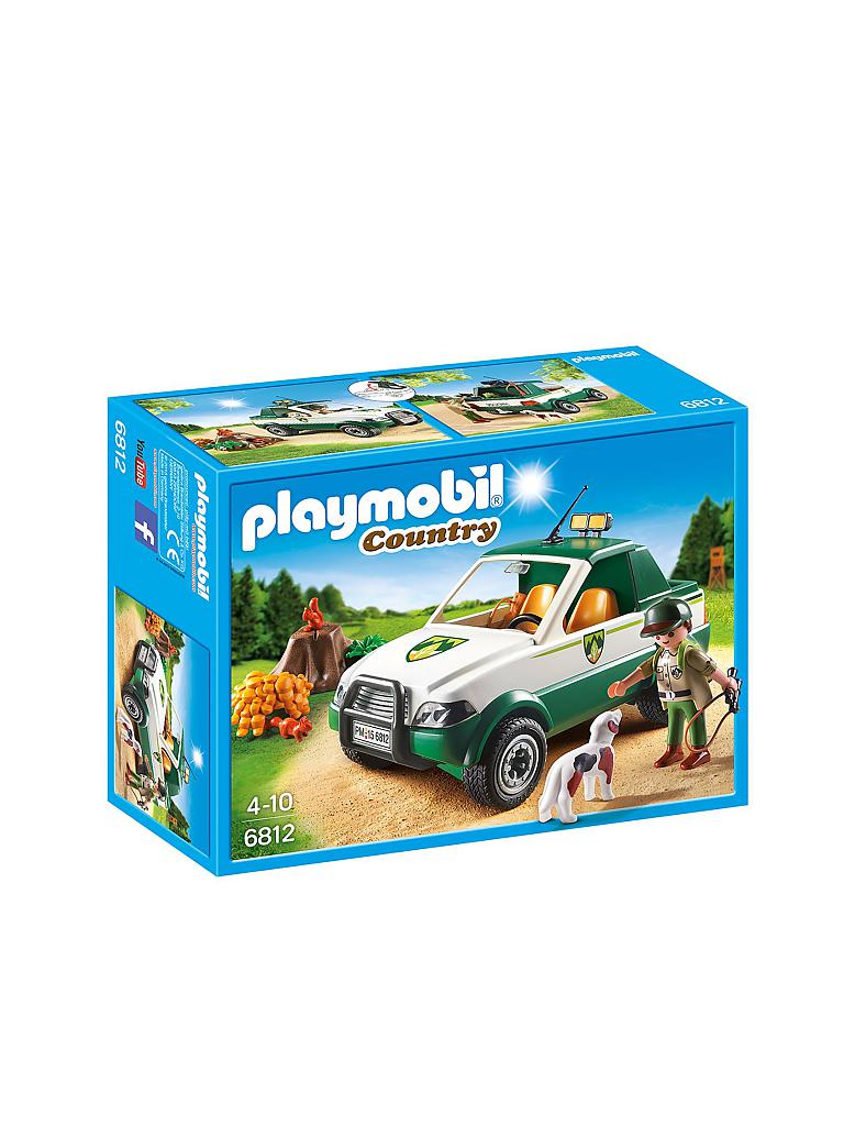 PLAYMOBIL | Country - Förster Pickup 6812 | transparent