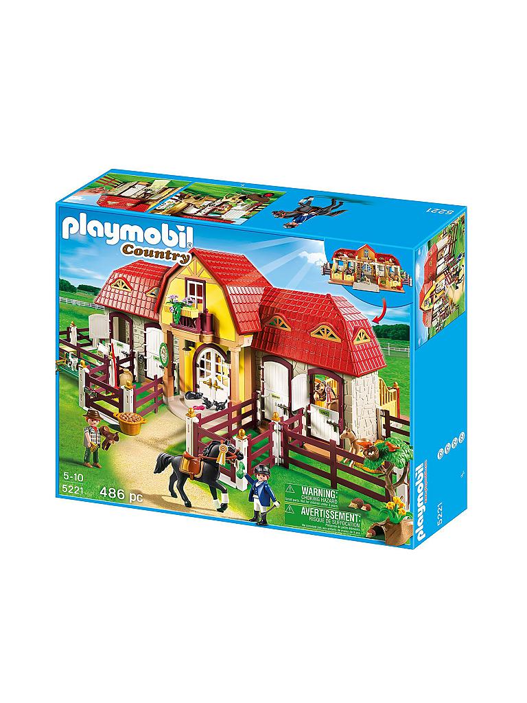 PLAYMOBIL | Country - Großer Reiterhof mit Paddocks 5221 | 