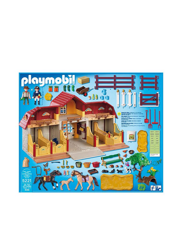 PLAYMOBIL | Country - Großer Reiterhof mit Paddocks 5221 | 
