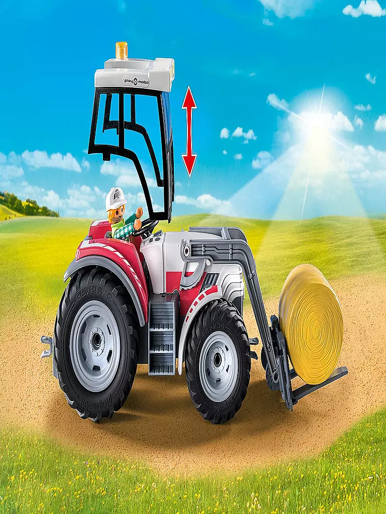 Großer Und Kleiner Schadensersatz PLAYMOBIL Country - Großer Traktor 71305 keine Farbe