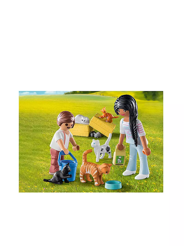 PLAYMOBIL | Country - Katzenfamilie 71309 | keine Farbe