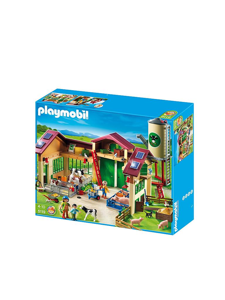 PLAYMOBIL | Country - Neuer Bauernhof mit Silo 5119 | transparent