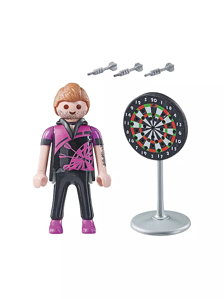 PLAYMOBIL | Dartspieler 71165 | keine Farbe