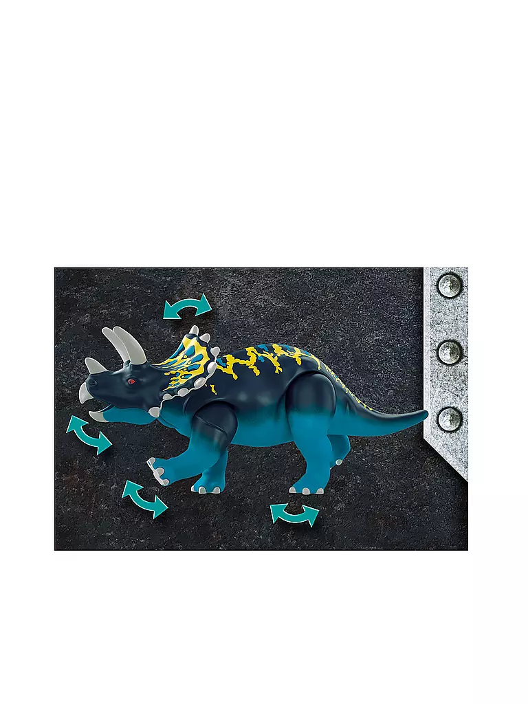 PLAYMOBIL | Dino Rise - Triceratops: Randale um die legendären Steine 70627 | keine Farbe