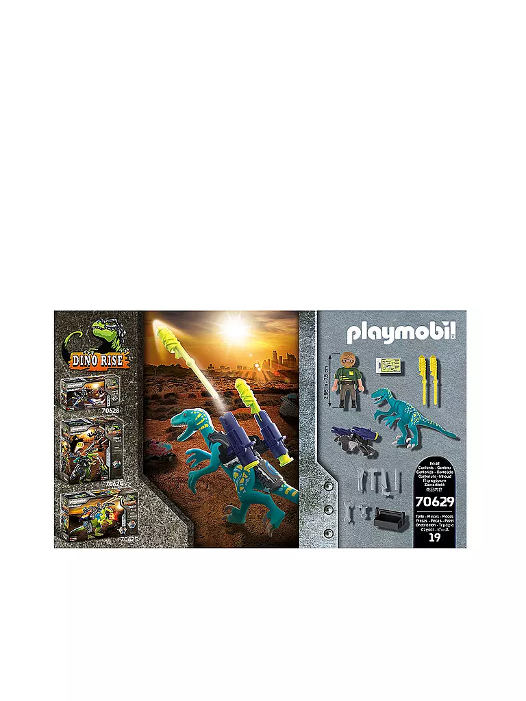 PLAYMOBIL | Dino Rise - Uncle Rob: Aufrüstung zum Kampf 70629 | keine Farbe