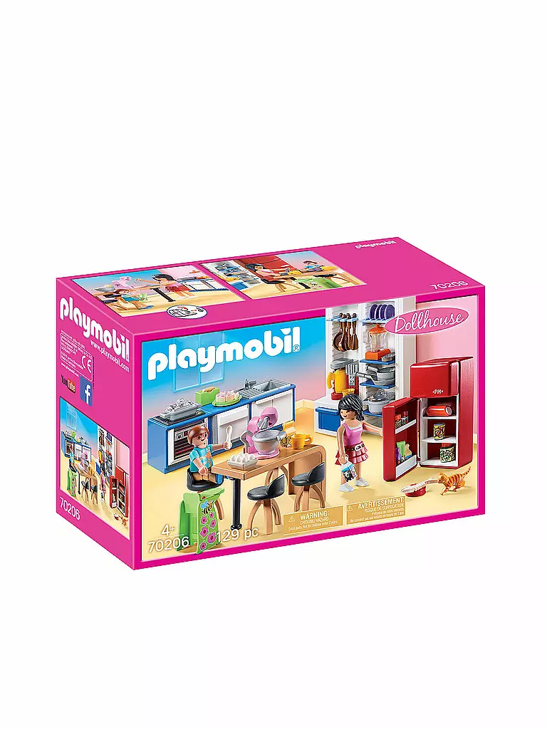 PLAYMOBIL Dollhouse - Familienküche 70206 keine Farbe