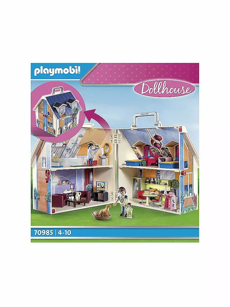 PLAYMOBIL | Dollhouse - Mitnehm-Puppenhaus 70985 | keine Farbe