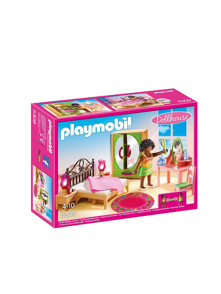 PLAYMOBIL | Dollhouse - Schlafzimmer mit Schminktischchen 5309 | transparent