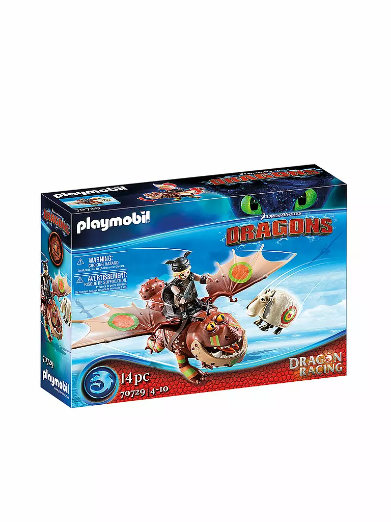 PLAYMOBIL | Dragon Racing: Fischbein und Fleischklops 70729 | keine Farbe