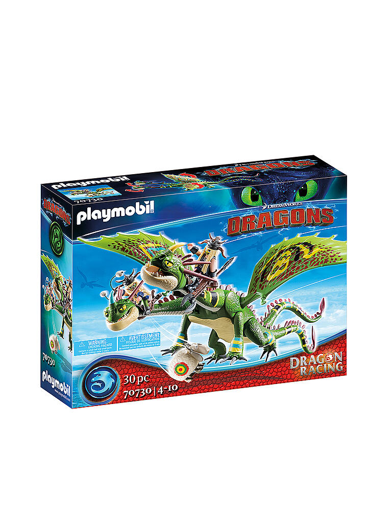 PLAYMOBIL | Dragon Racing: Raffnuss und Taffnuss mit Kotz und Würg 70730 | keine Farbe