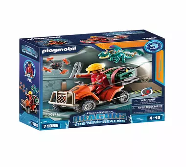 PLAYMOBIL Dragons: The Nine Realms - Dragons: The Nine Realms - Icaris Quad & Phil 71085