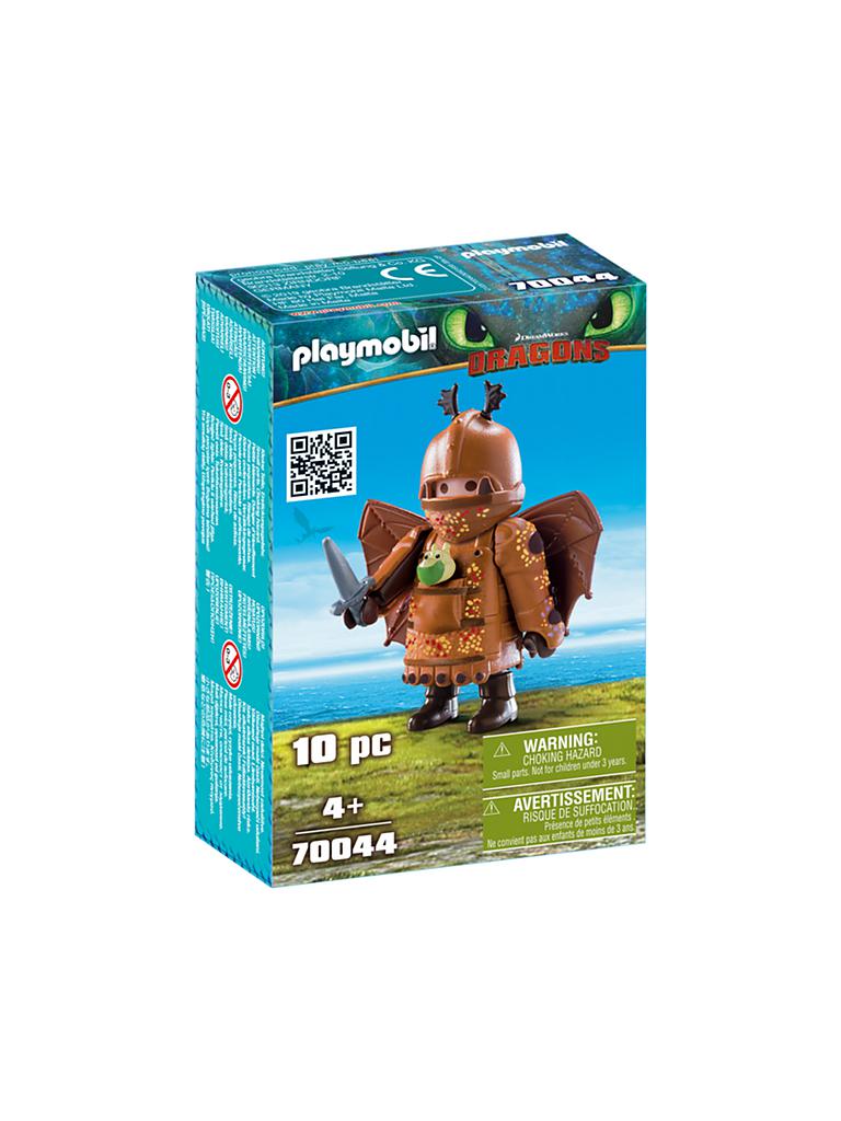 PLAYMOBIL | Dragons - Fischbein mit Fluganzug 70044 | blau