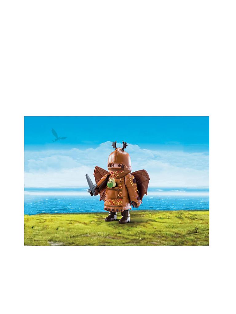 PLAYMOBIL | Dragons - Fischbein mit Fluganzug 70044 | blau