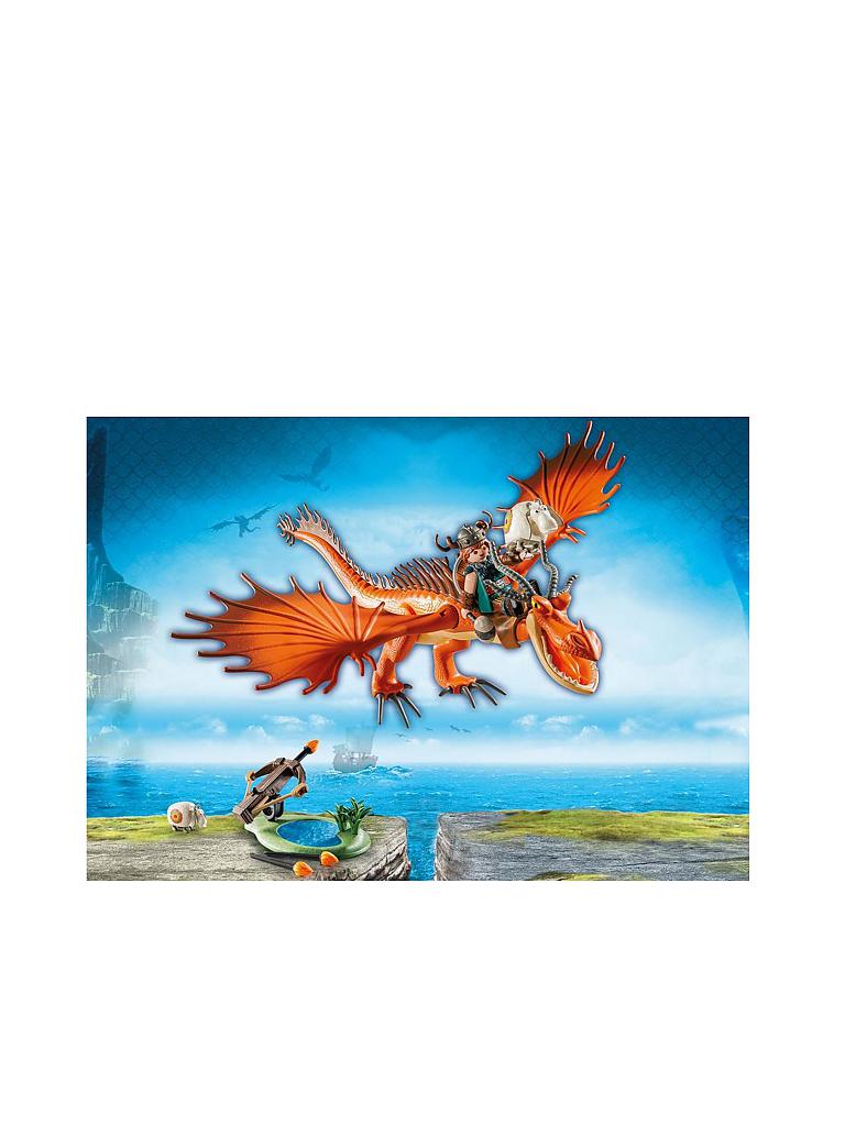 PLAYMOBIL | Dragons - Rotzbakke und Hakenzahn 9459 | keine Farbe