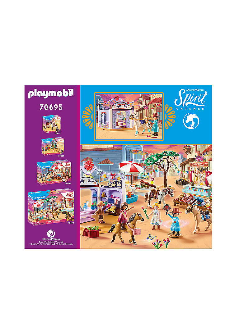 PLAYMOBIL | DreamWorks Spirit Untamed - Miradero Reitladen 70695 | keine Farbe