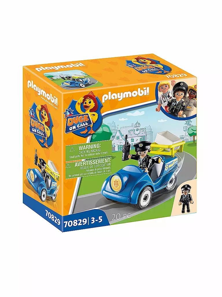 PLAYMOBIL | DUCK ON CALL - Mini-Auto Polizei 70829 | keine Farbe