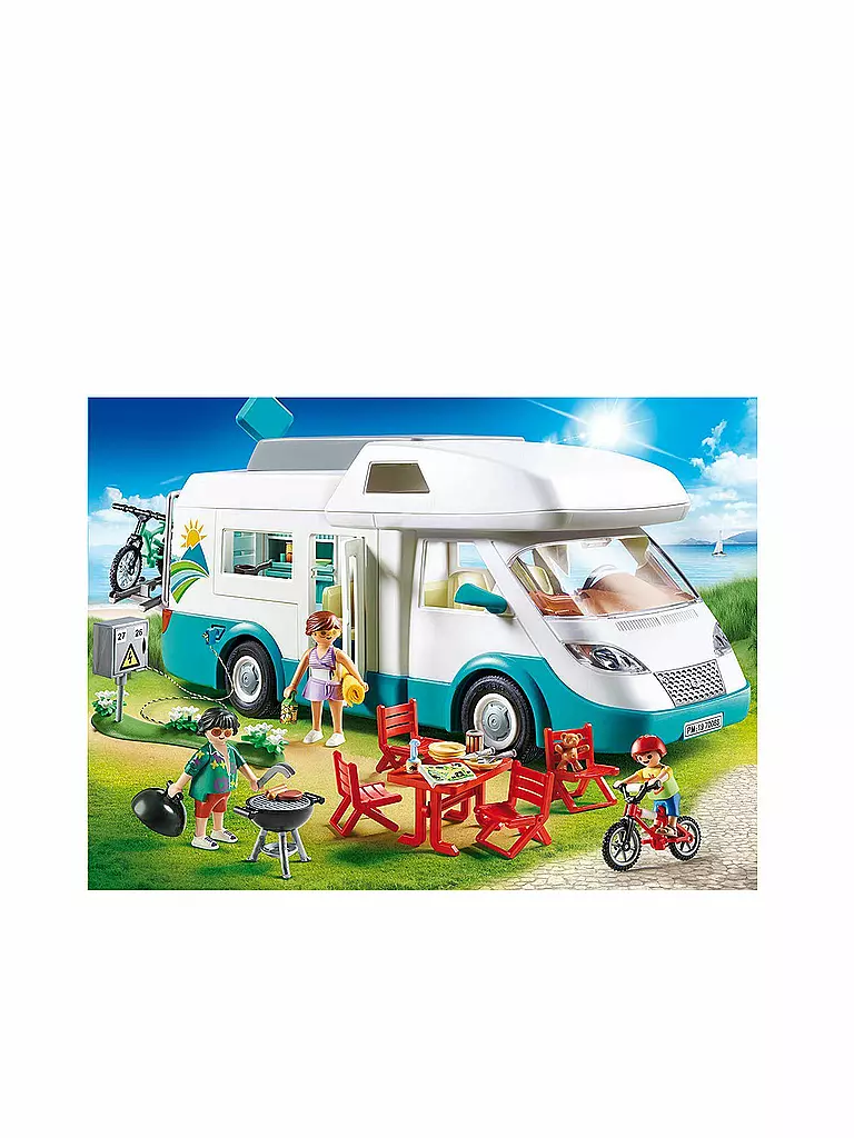 PLAYMOBIL | Familien Wohnmobil 70088 | blau