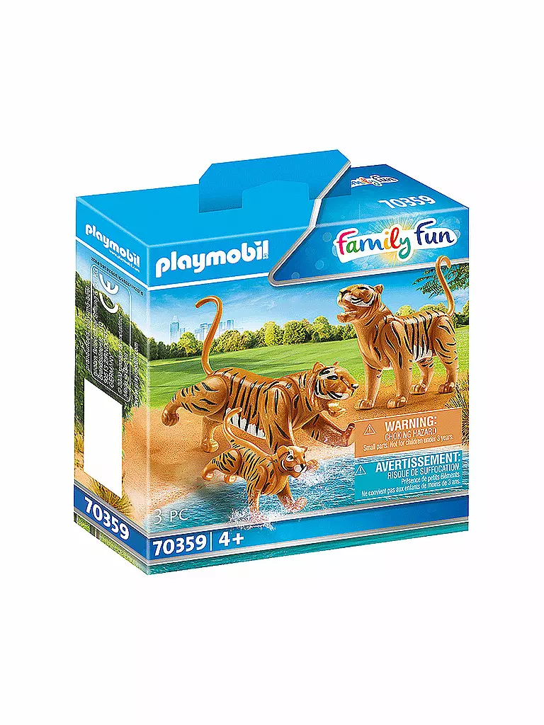 PLAYMOBIL | Family Fun - 2 Tiger mit Baby 70359 | keine Farbe