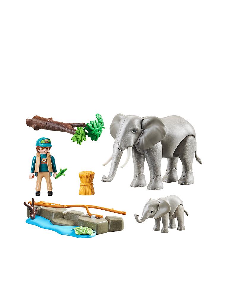 PLAYMOBIL | Family Fun - Elefanten im Freigehege 70324 | keine Farbe