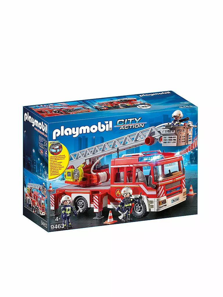 PLAYMOBIL | Feuerwehr-Leiterfahrzeug 9463 | keine Farbe